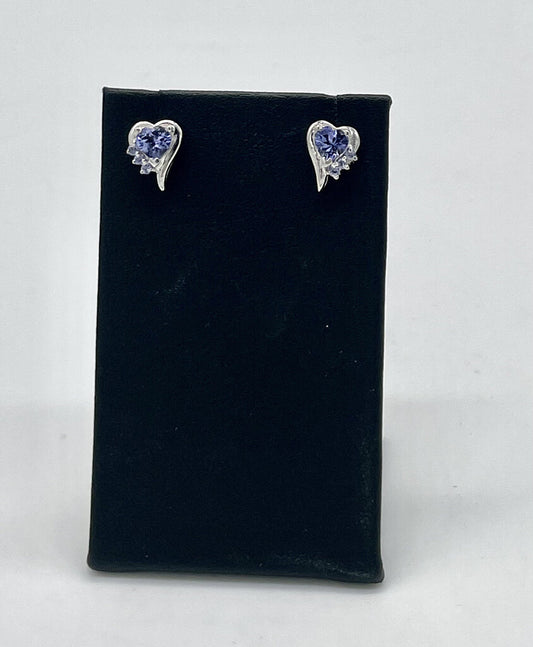 Ss Heart Tanz Stud Earrin