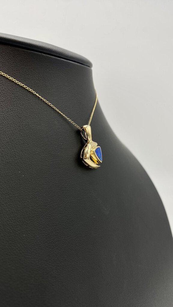 14kt Yg Opal Inlay N/c