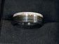 8MM MENS WOOD,ELK ANTLER &14KT YG BAND SZ 10