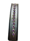 SS PURPLE PEAR SHAPE CZ HALO TENNIS BRACELET