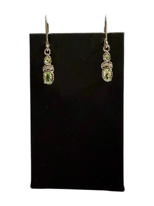 SS TURKISH DIASPORE DROP EARRINGS