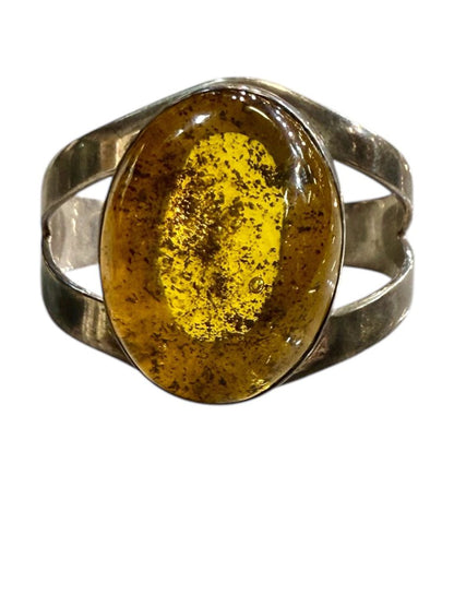 SS LRG AMBER CUFF BRACELET