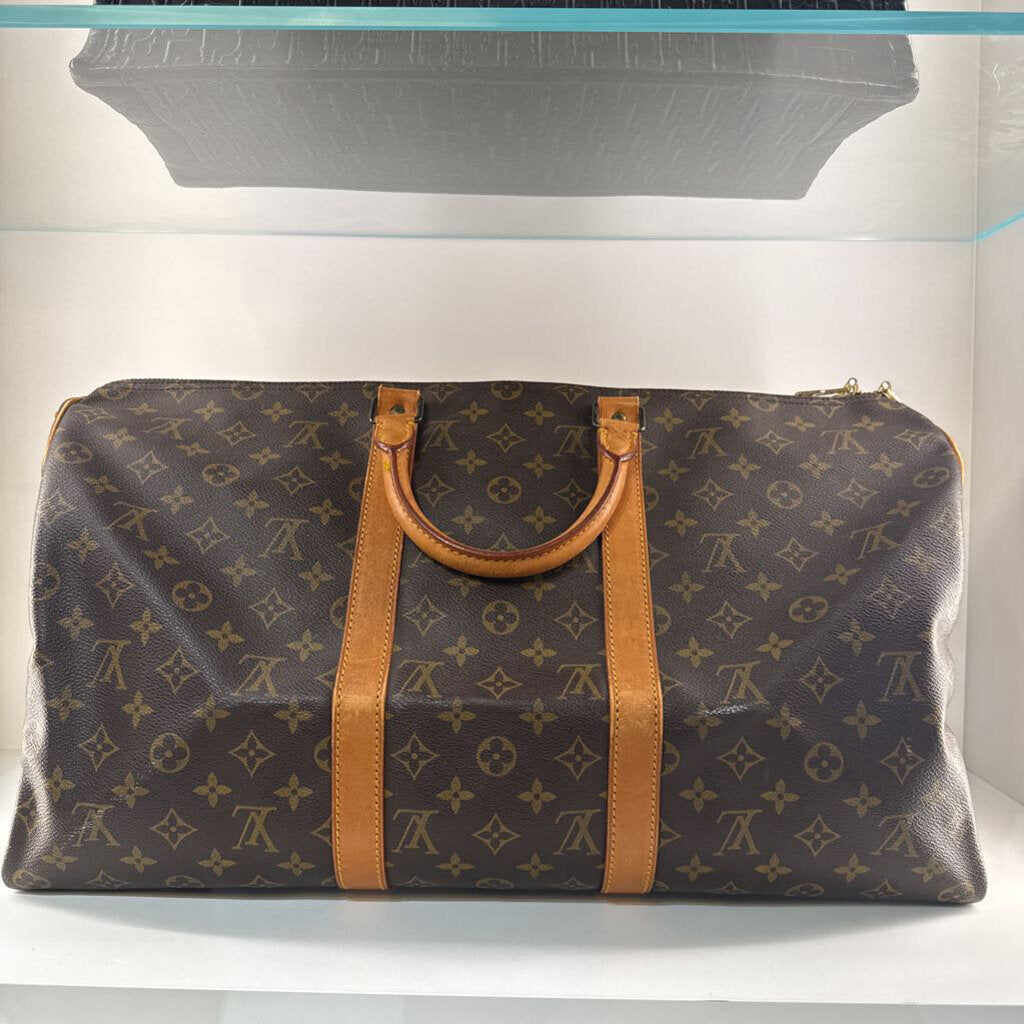 LV KEEPALL 50 MONOGRAM NO STRAP